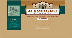 Desktop Screenshot of alamogage.com