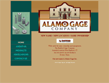 Tablet Screenshot of alamogage.com